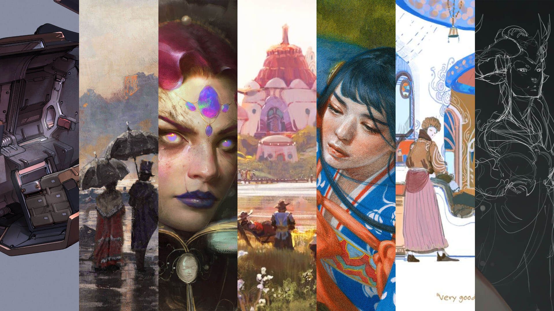 Galactic Concept Art with Gabriel Björk Stiernström