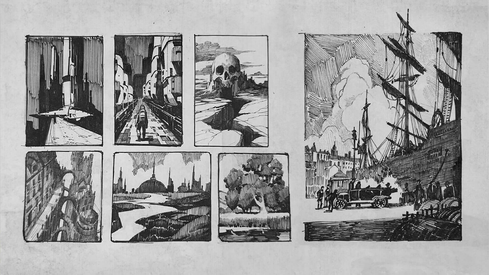 Simpli Values Basic Sketching Technique | Ink Sketching: Fundamentals | Learn Squared